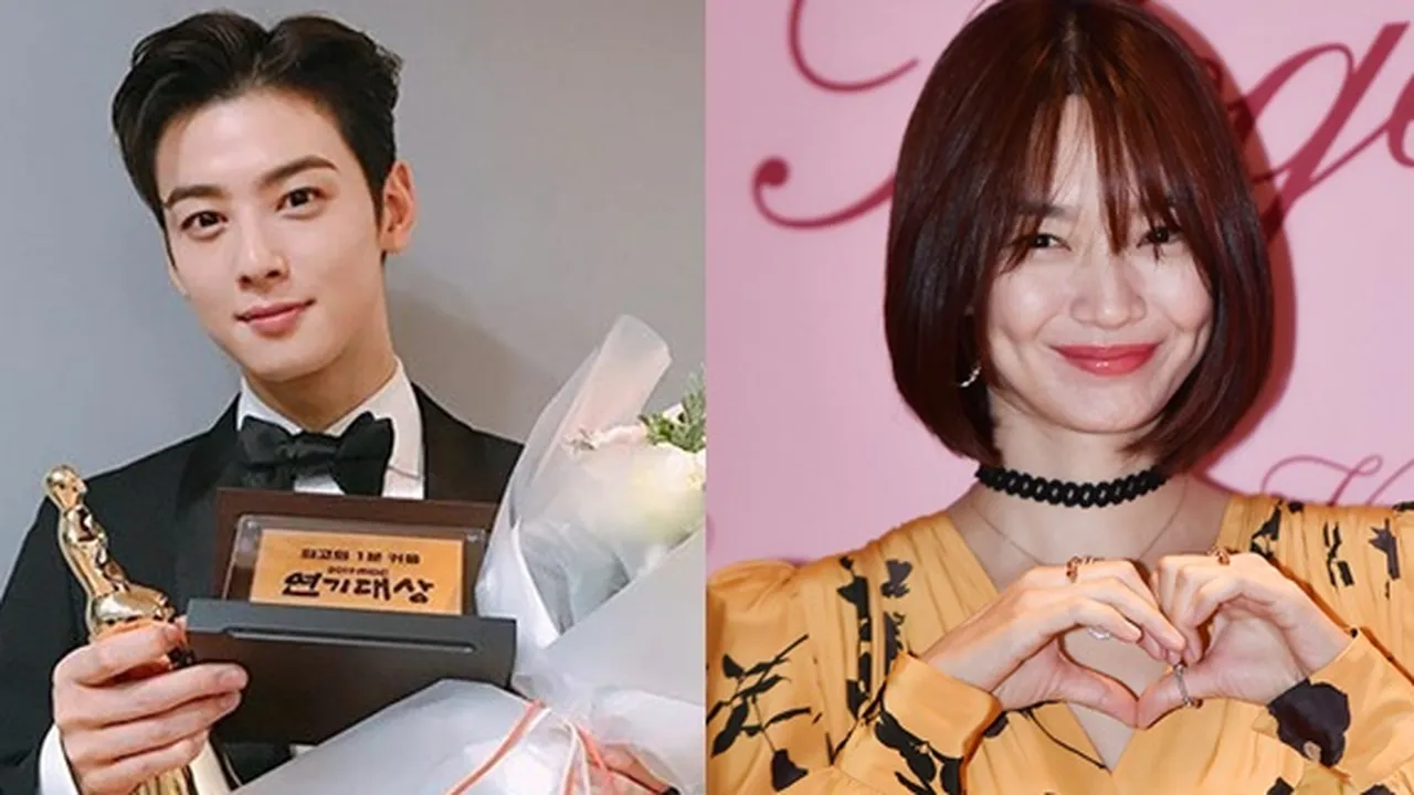 Cha Eun Woo Ungkap Tipe Wanita Idamannya Adalah Shin Min Ah Pacar Kim Woo Bin