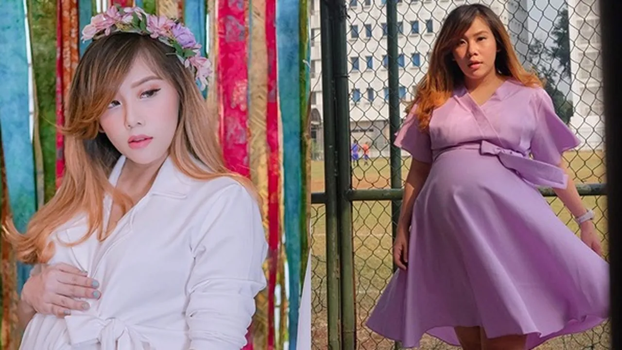 Cherly Juno Hamil Besar, Ini Deretan Momen Manisnya di Baby Shower - Maternity Shoot