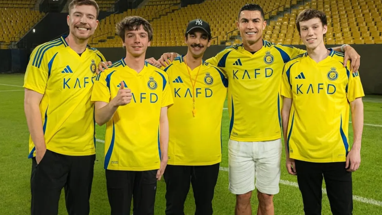Christiano Ronaldo Dikalahkan Penggemar dalam Tantangan MrBeast, Kehilangan Rp 15,9 Miliar