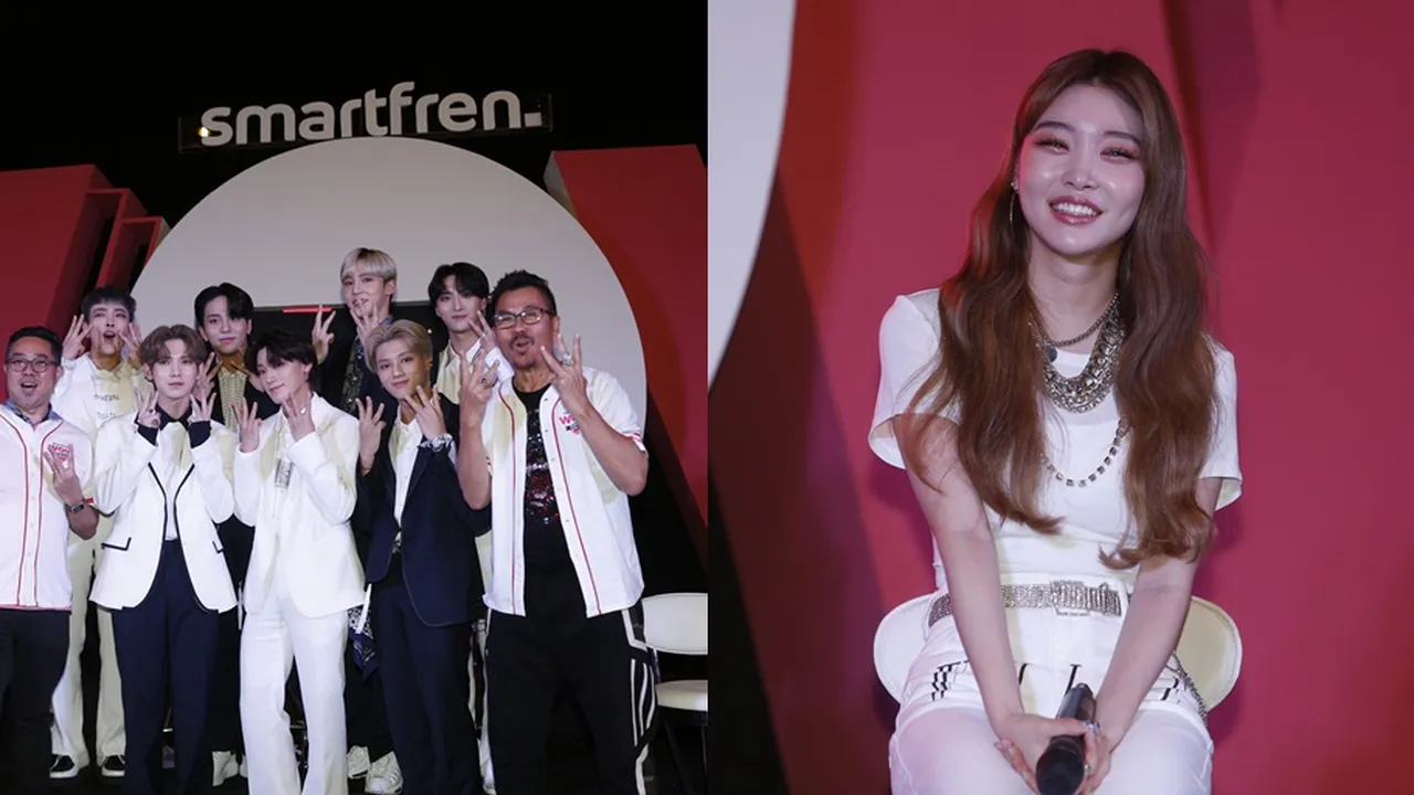 Chung Ha dan ATEEZ Buka Smartfren Wow Concert, Seisi Istora Senayan Bergemuruh!