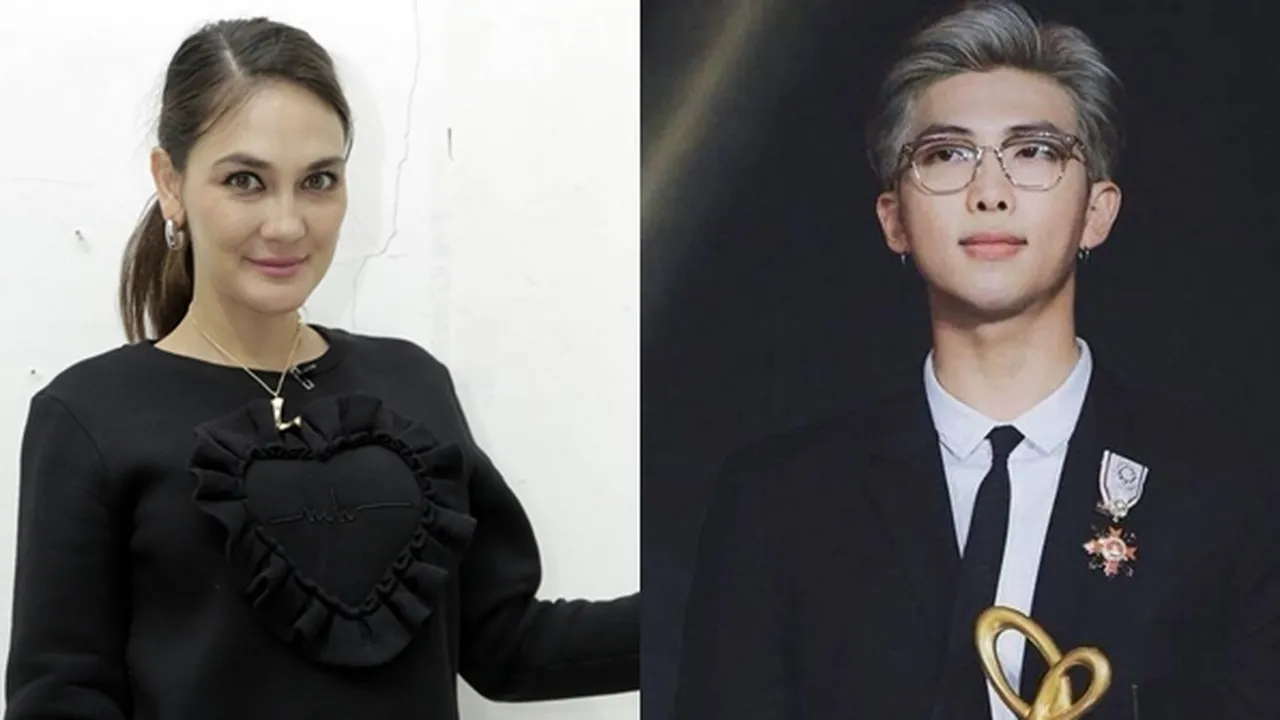 Cinta Banget ke RM BTS, Luna Maya: Itu Kan Suami Aku