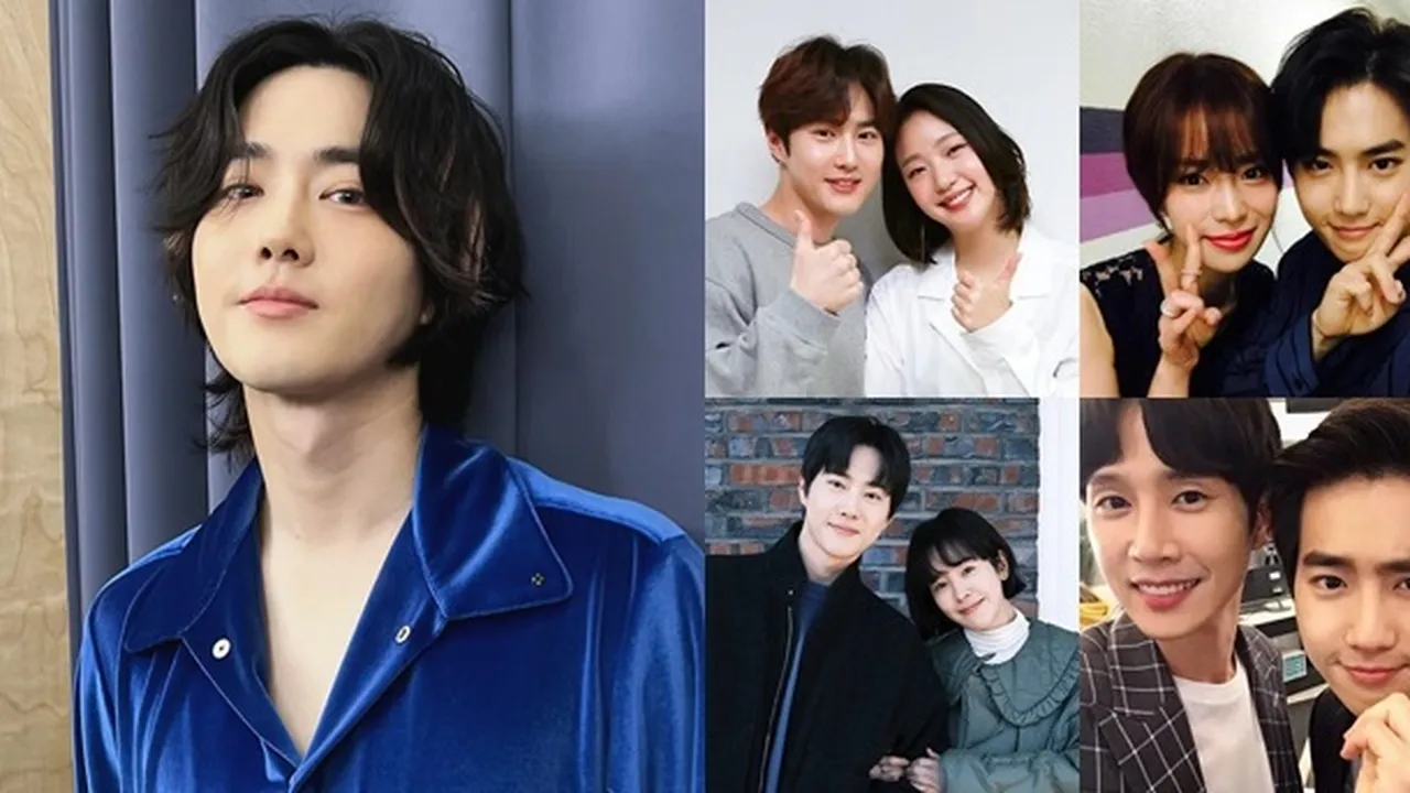 Circle Bintang Drama Suho EXO yang Nggak Main-Main, Bersahabat dengan Kim Go Eun Hingga Lee Min Ki dan Park Sung Hoon