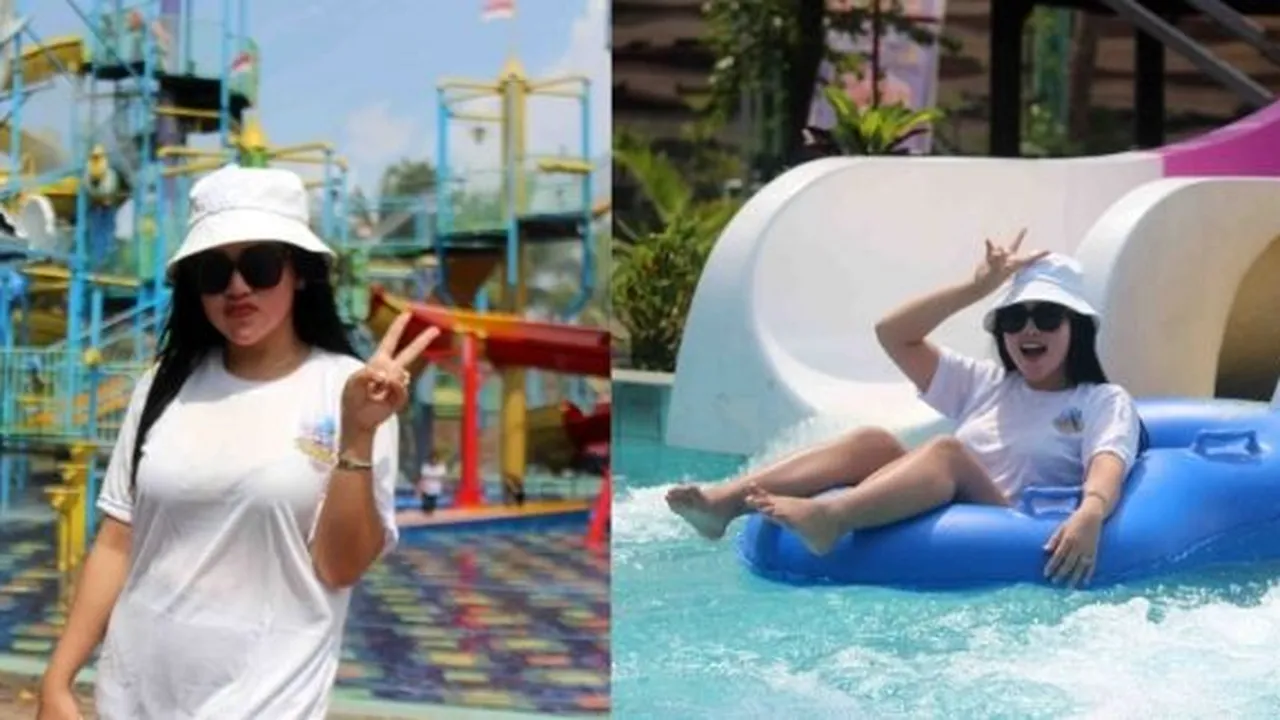 Clara Gopa Ogah Main di Wahana Seluncuran Setinggi 21 Meter