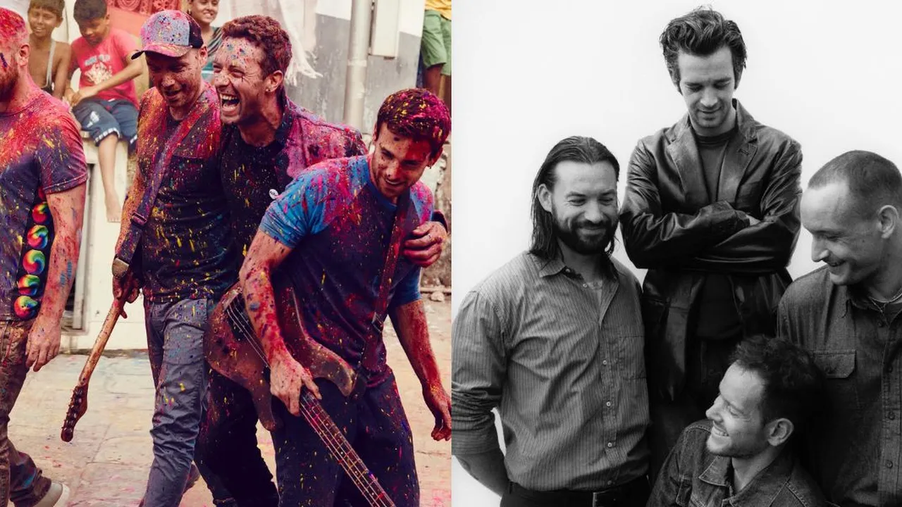 Coldplay Berkolaborasi dengan Matty Healy untuk Grap Lagu  'THE KARATE KID'