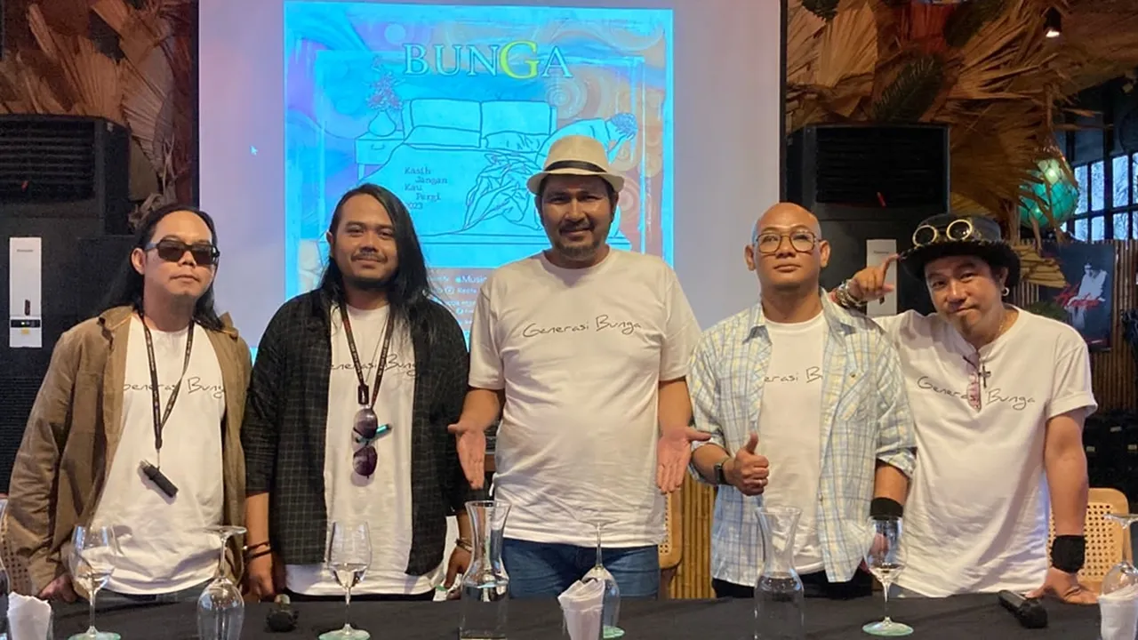 Comeback Dengan Formasi Baru, Band Bunga Rilis Kembali Single 'Kasih Jangan Kau Pergi'