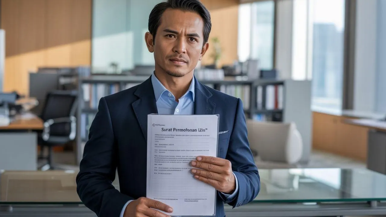 Contoh Surat Izin Cuti Kerja Karena Urusan Keluarga