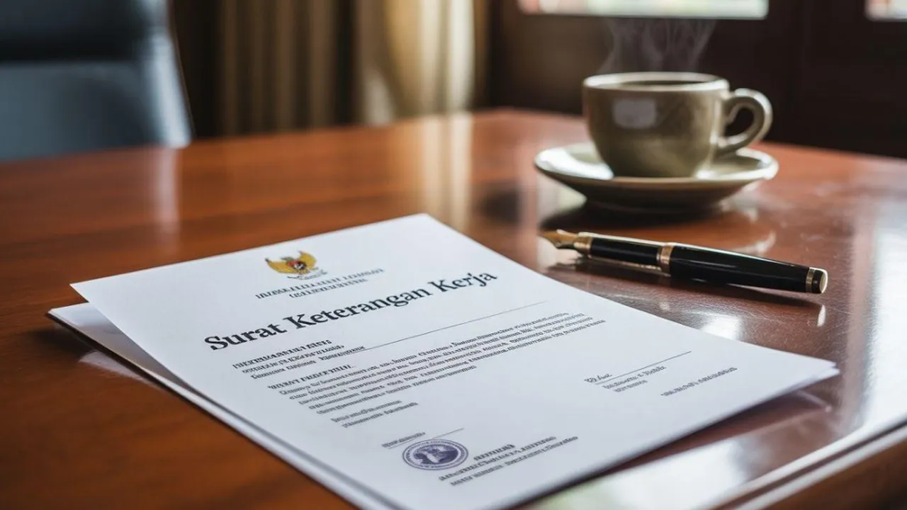 Contoh Surat Keterangan Aktif Kerja