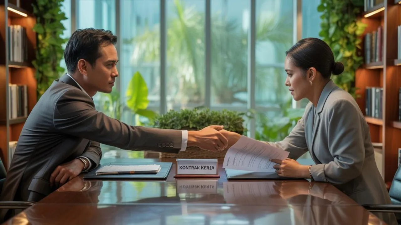 Contoh Surat Perjanjian Kerja: Panduan Lengkap dan Template Terbaru