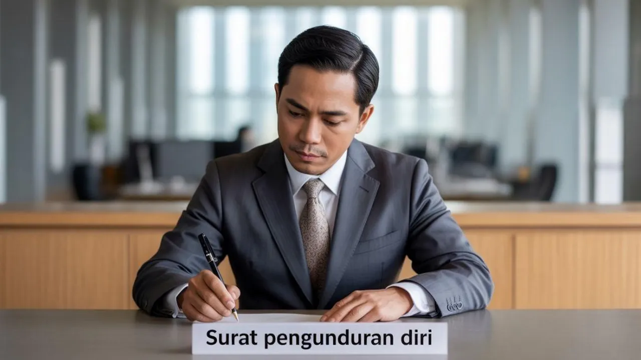 Contoh Surat Resign Kerja yang Baik dan Profesional