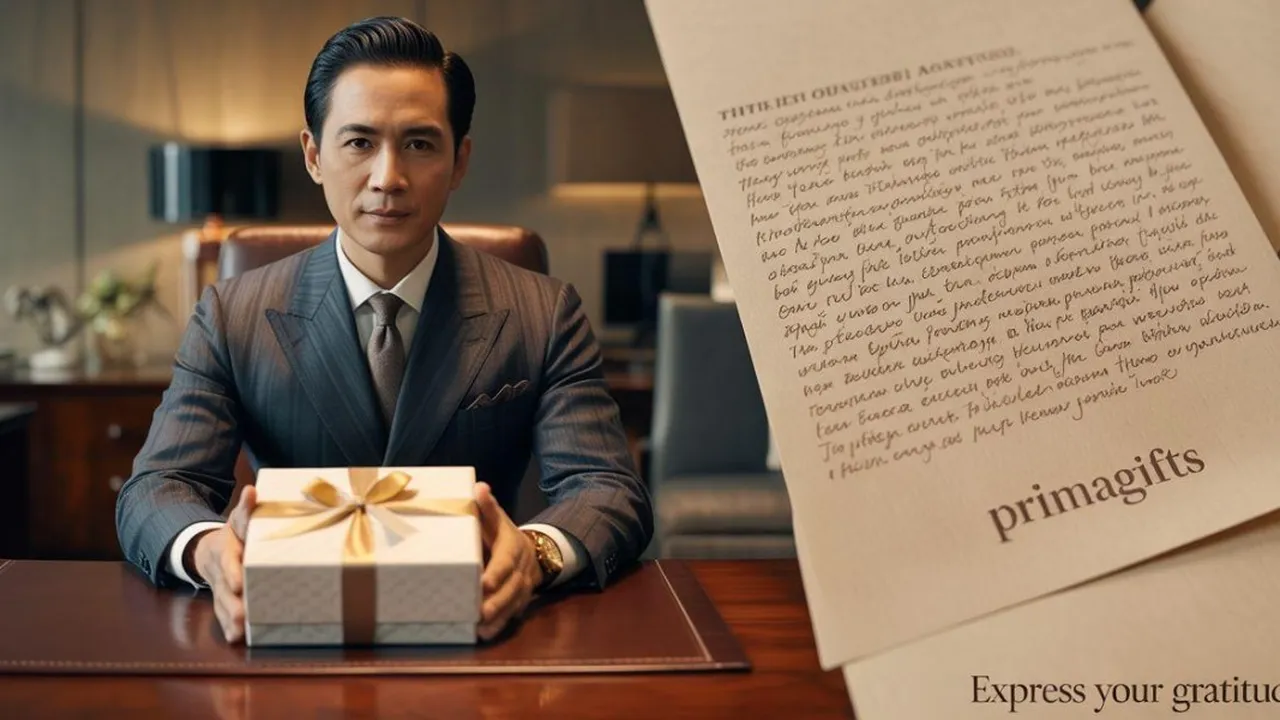 Contoh Surat Ucapan Terima Kasih Atas Pemberian Hadiah