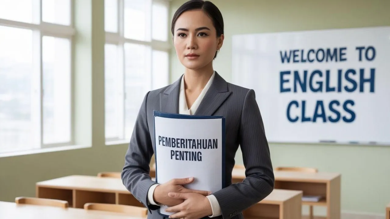 Contoh Teks Announcement: Panduan Lengkap Membuat Pengumuman Bahasa Inggris