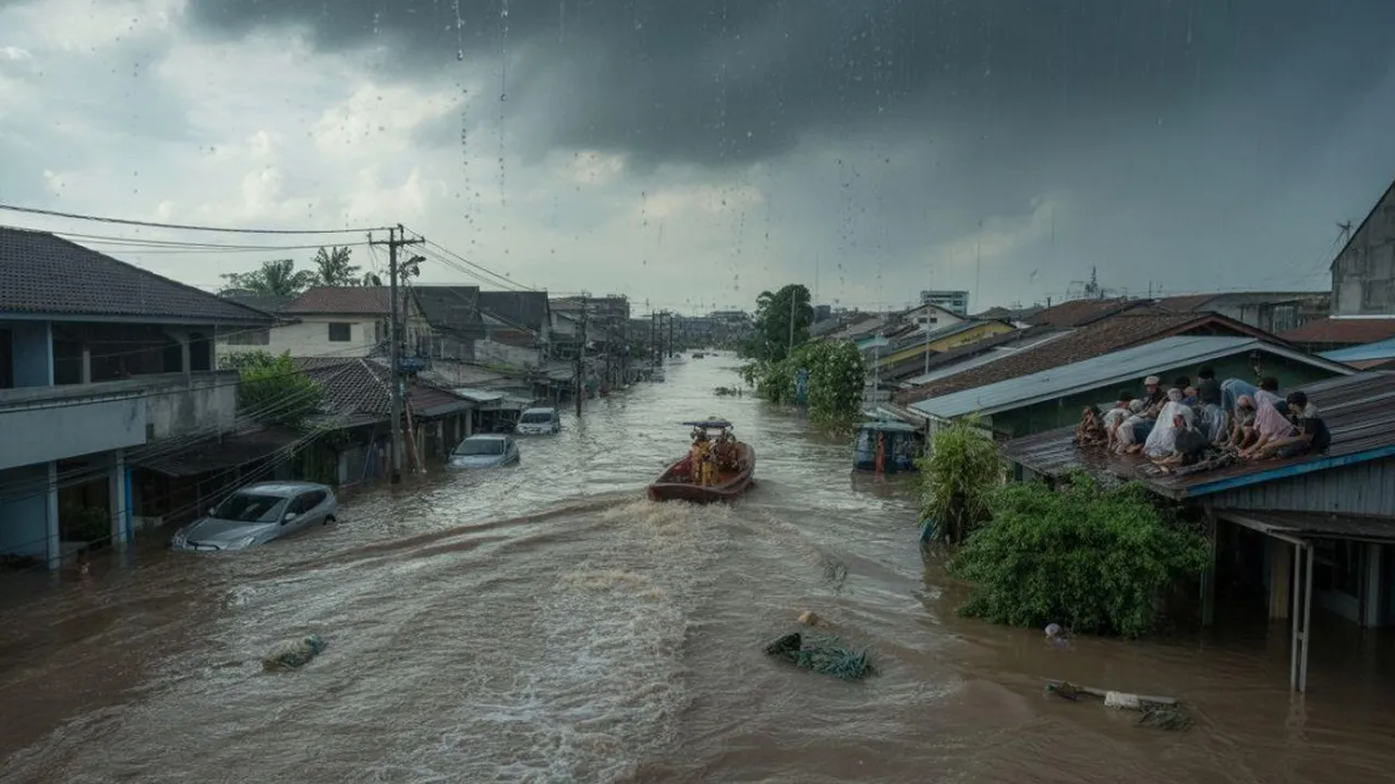 Contoh Teks Eksplanasi Banjir: Panduan Lengkap dengan Struktur dan Penjelasannya