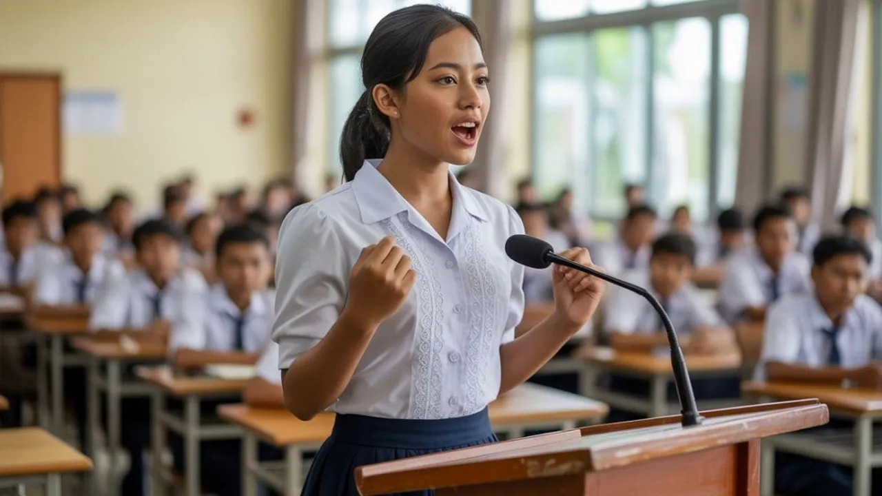 Contoh Teks Pidato Persuasif Kelas 9: Panduan Lengkap dengan Berbagai Tema