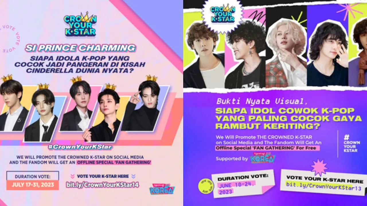 Cobain CROWN YOUR K-STAR di KapanLagi Korea, Dapatkan Gelar Unik Untuk Idolamu