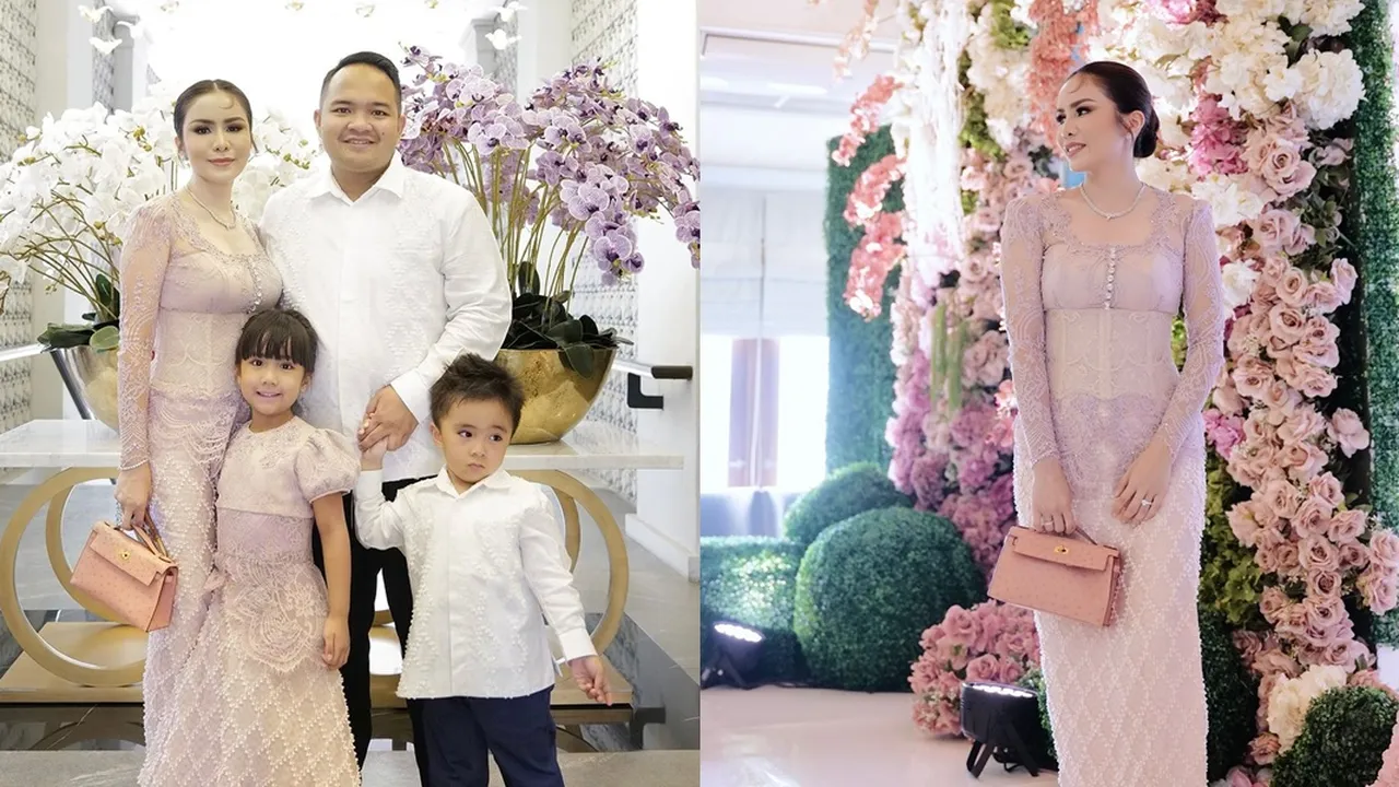 Curi Perhatian, Begini Gaya Momo Geisha Datang ke Kondangan