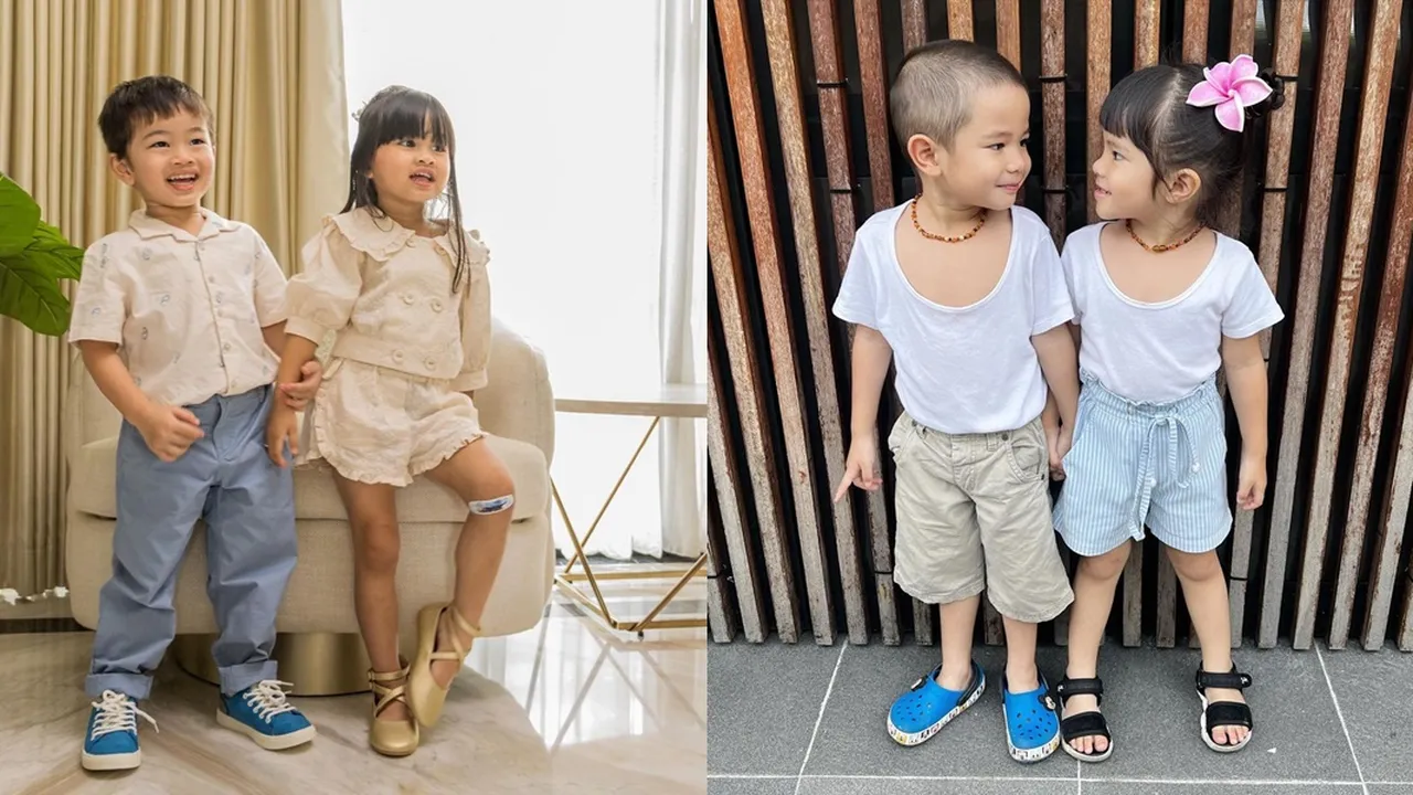 Curi Perhatian, Ini 8 Potret Anak Seleb yang Kembar Sepasang - Dikenal Good Looking