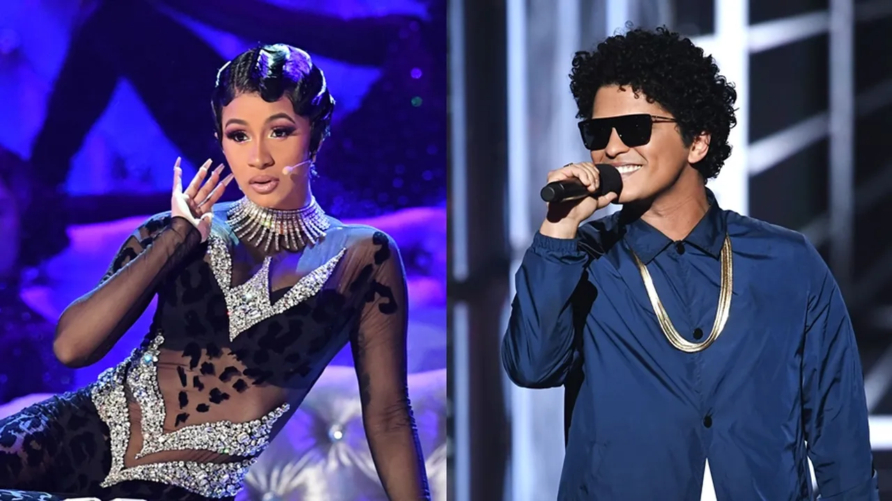 Cuti Hamil Berakhir, Cardi B Siap Come Back Gandeng Bruno Mars!