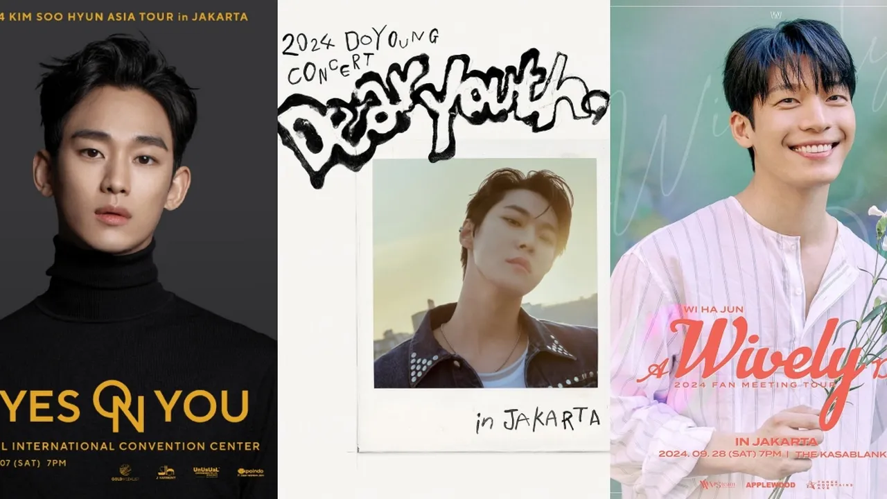 Daftar Konser K-Pop dan Fan Meeting September 2024 di Jakarta Indonesia, Ada Doyoung NCT - Wi Ha Joon
