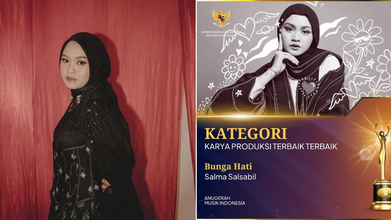 Daftar Lengkap Pemenang AMI Awards 2024, Salma Salsabil Borong 4 Piala