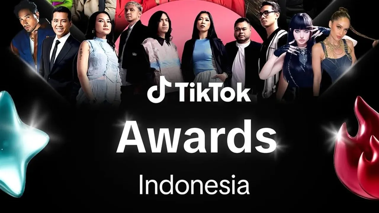 Daftar Lengkap Pemenang TikTok Awards Indonesia 2025, Penuh Kejutan