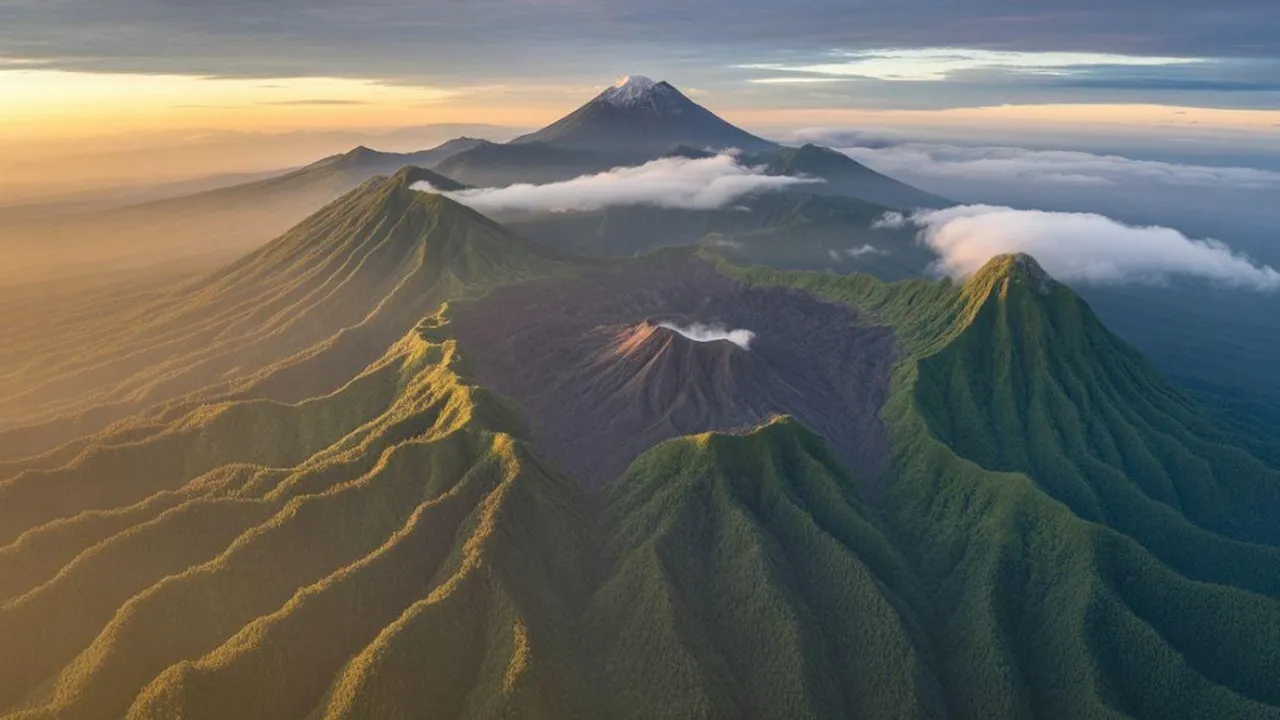 Daftar Nama Gunung di Indonesia Lengkap dengan Ketinggian dan Lokasinya