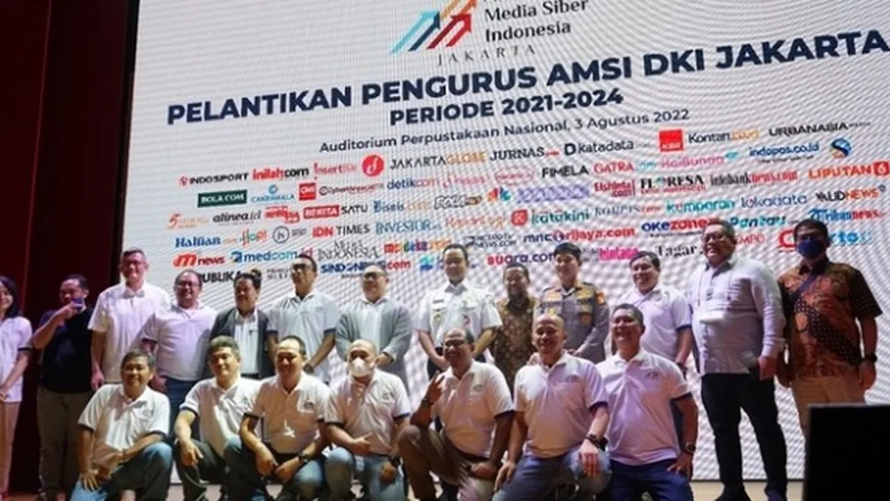 Daftar Pengurus AMSI DKI Jakarta Periode 2021-2024, Proses Pelantikan Disaksikan Langsung Oleh Anies Baswedan