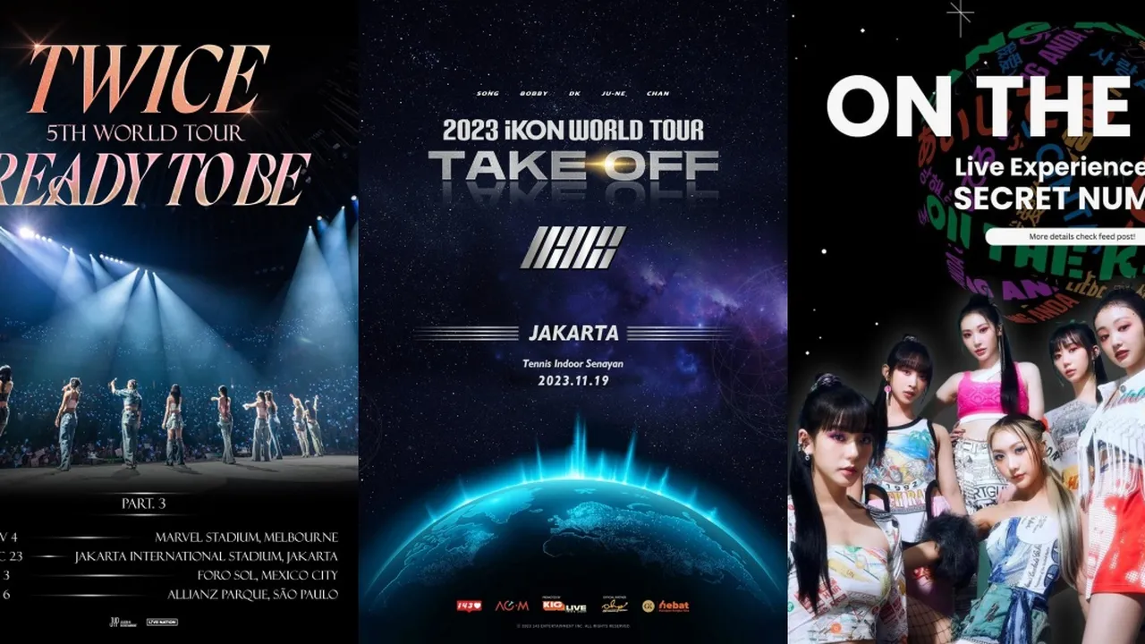 Daftar Upcoming Konser K-Pop dan Fan Meeting di Jakarta - Indonesia Tahun 2023, Ada TWICE - iKON Siap Sapa Fans Tanah Air