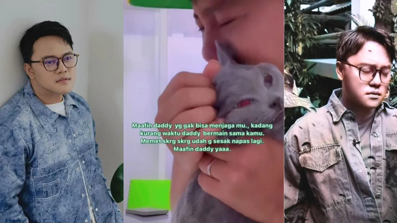 Danang Menangis Sesenggukan, Kucing Kesayangannya Mati Jelang Ulang Tahunnya - Begini Kronologinya!
