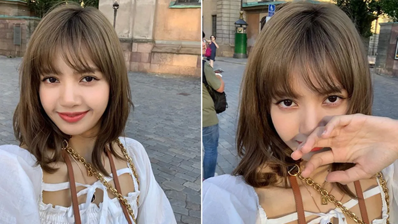 Dandan Gothic & Pakai Lipstik Hitam, Lisa BLACKPINK Tetap Cantik Banget!