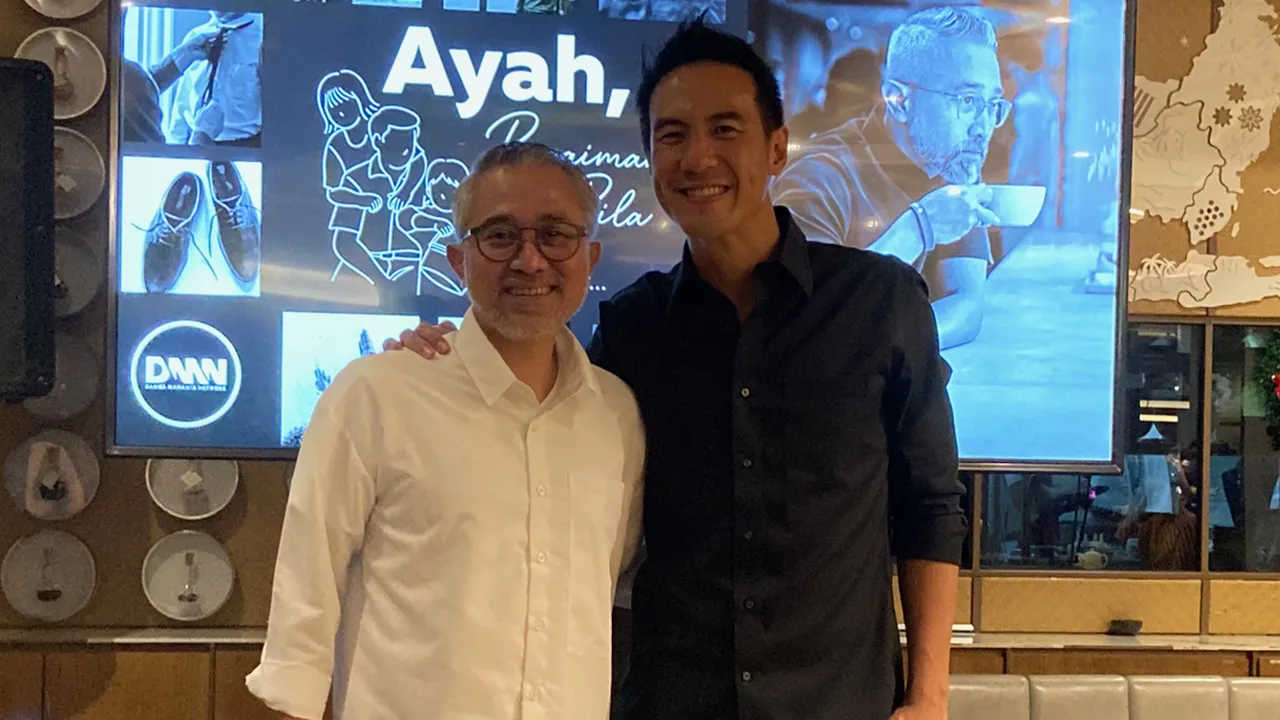 Daniel Mananta Ajak Lukman Sardi di Program ‘Ayah Bagaimana Bila Aku’