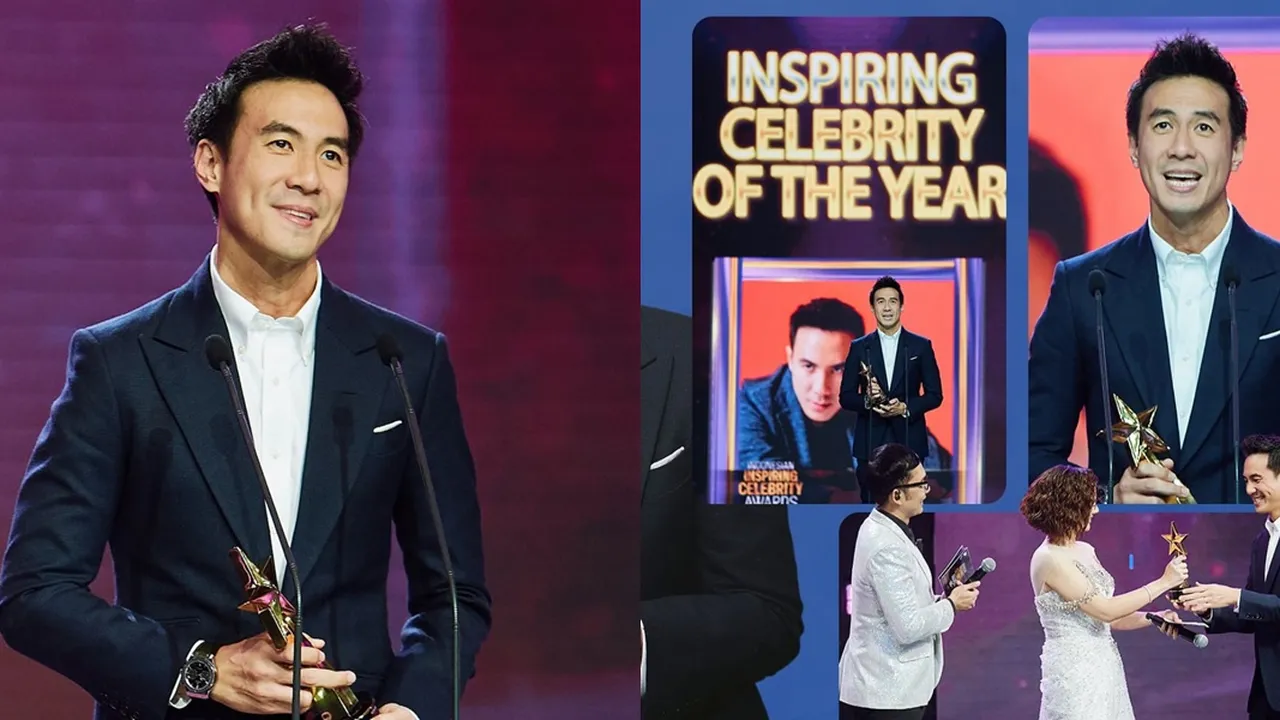 Daniel Mananta Sabet Penghargaan Inspiring Celebrity of the Year 2025, Ini Perjalanannya