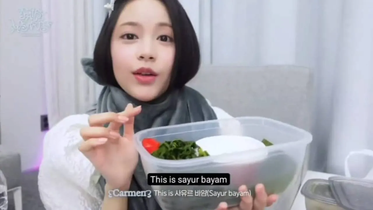 Dapat Kiriman Makanan Indonesia, Carmen Hearts2Hearts: Rasanya Pengen Nangis