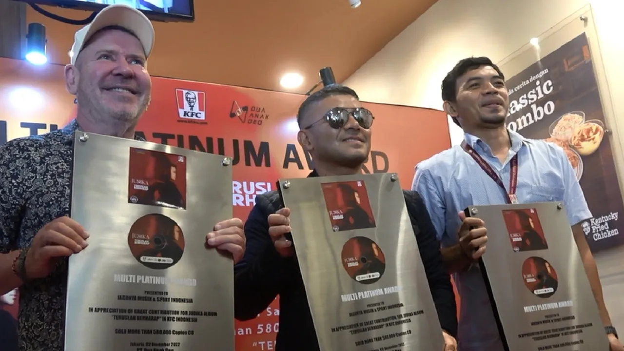 Dapat Penghargaan Multi Platinum Award, Judika: Hadiah Natal Buat Aku
