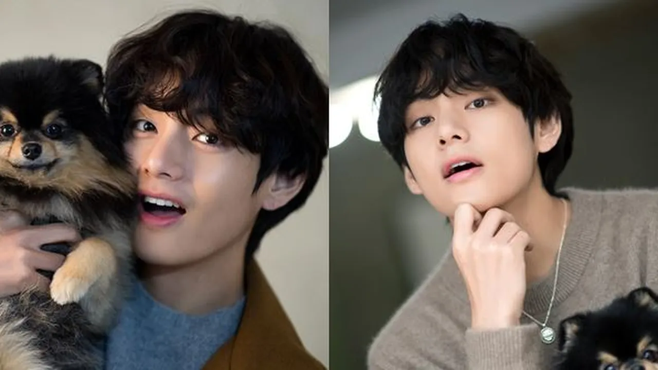 Dapat Ucapan Ultah Meriah di Bandara, V BTS Tetap Humble dan Selalu Ganteng
