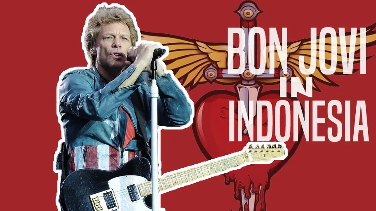 Dari 1500 Crew Sampai Ondel-Ondel, Serunya Bon Jovi di Jakarta!