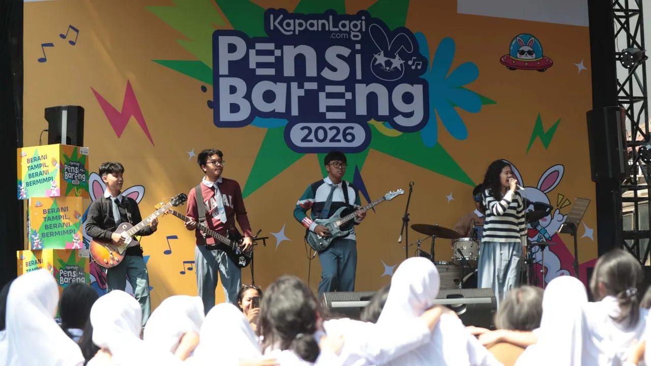 Dari Lapangan Sekolah ke Panggung Besar, Band Pelajar Butuh Panggung