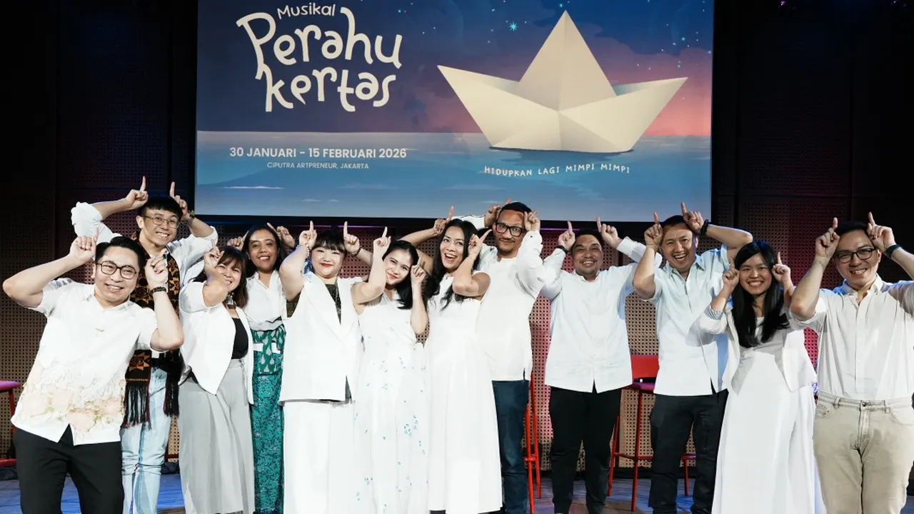 Dari Novel ke Musikal, Perahu Kertas Hadir dengan Napas Baru