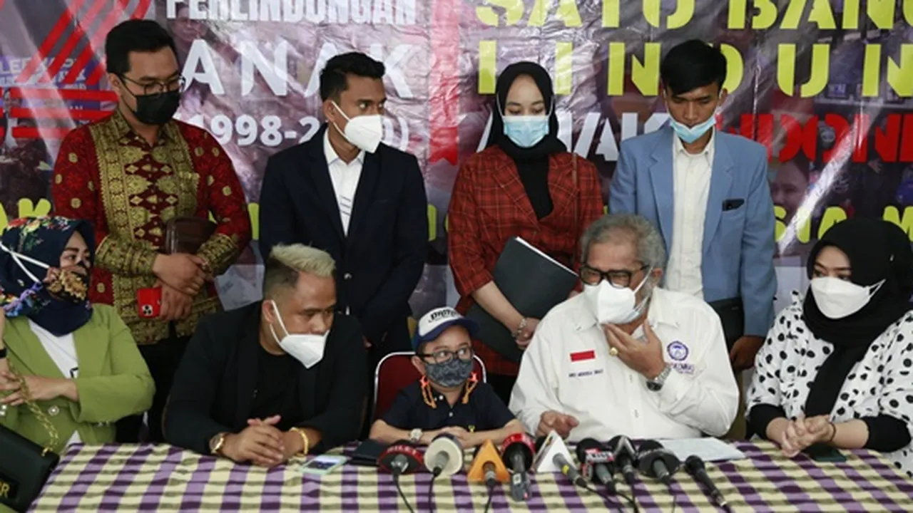 Datang ke Komnas Anak, Daus Mini Tegaskan Ichal Adalah Anaknya
