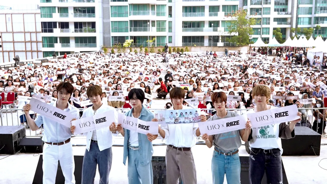 Datangkan RIIZE, Brand K-Beauty UIQ Gelar Acara Peluncuran Besar di Indonesia