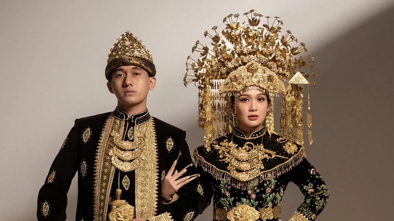 Dea Annisa Prewed Pakai Adat Palembang, Candaan Mazaki Jadi Sorotan