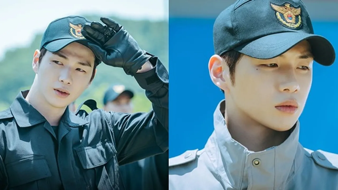 Debut Akting, 8 Potret Kang Daniel yang Makin Gagah Pakai Seragam Polisi di 'ROOKIE COPS'