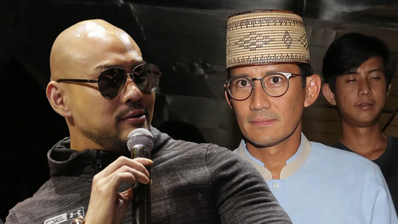 Deddy Corbuzier dan Sandiaga Uno Saling Sindir di Instagram