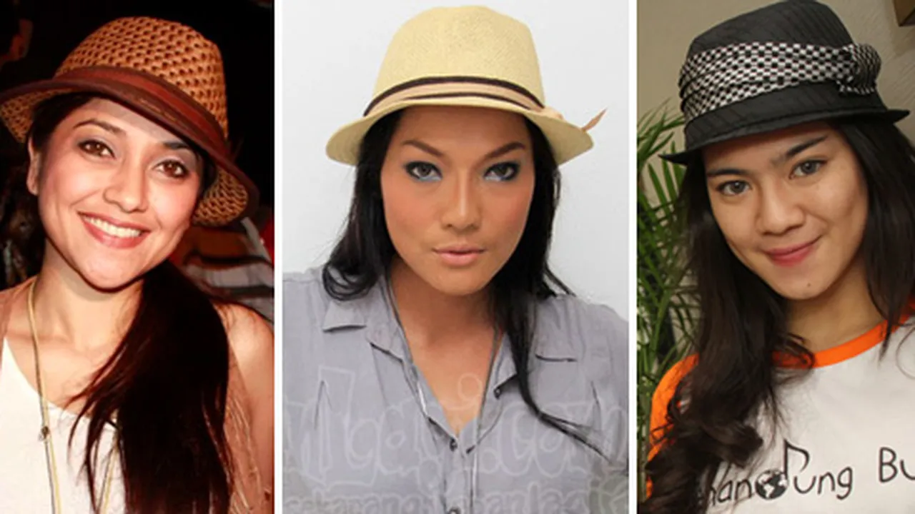 Demam Topi Fedora di Kalangan Selebriti Tanah Air