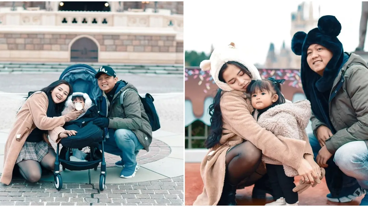 Denny Caknan dan Bella Bonita Habiskan Waktu di Disneyland Jepang, Momen Dek Cunda Bikin Gemas