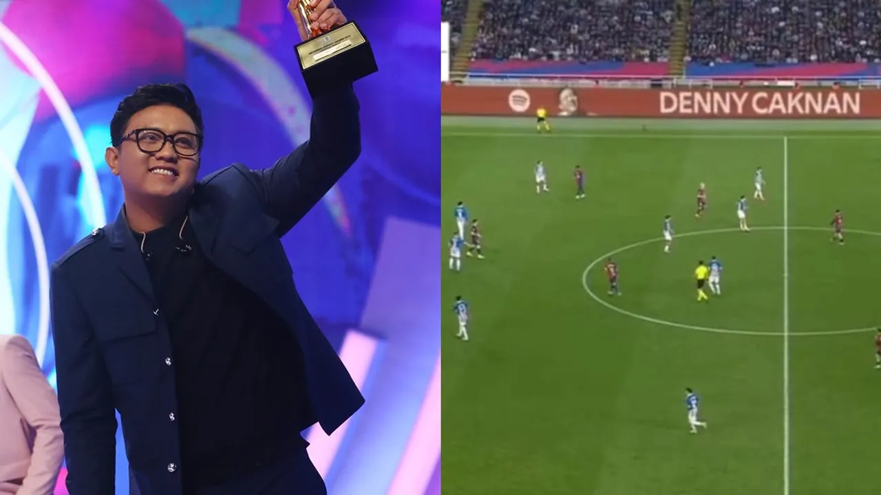 Denny Caknan Muncul di Papan Iklan Pertandingan FC Barcelona, Dari Ngawi Kini Go Internasional