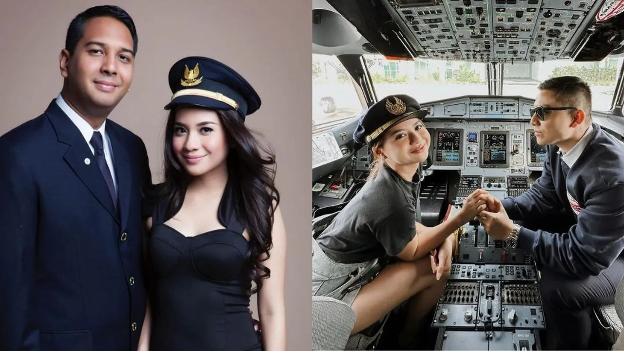 Deretan Artis Cantik Tanah Air yang Menikah dengan Pilot