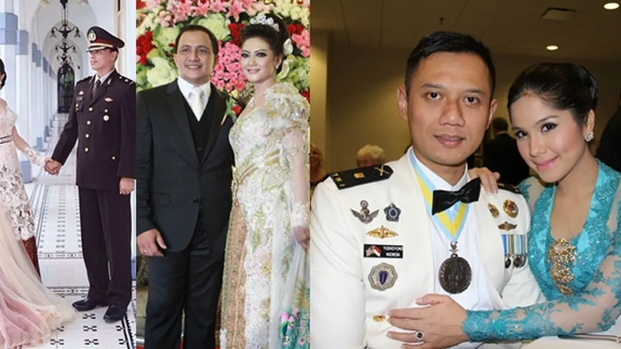 Deretan Istri Cantik, 5 Seleb Ini Dinikahi Perwira TNI & Polri