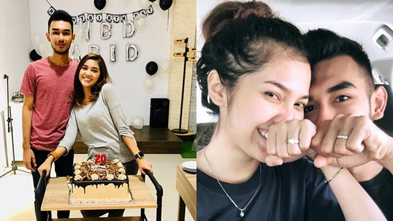 Deretan Momen Manis Raya Kitty dan Abid Zia Sebelum - Pasca Menikah, Bikin Baper!