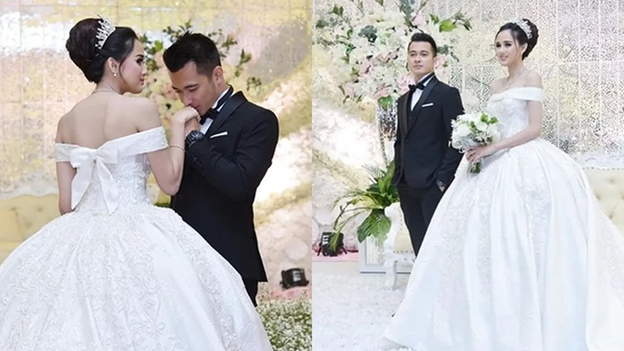 Deretan Momen Mesra Eza Gionino dan Istri di Resepsi Pernikahan, Bikin Baper! Deretan Momen Mesra Eza Gionino dan Istri di Resepsi Pernikahan, Bikin Baper!
