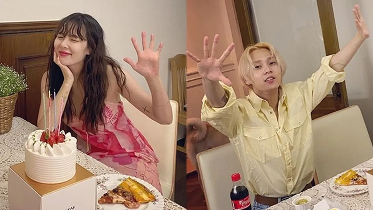 Deretan Potret Manis HyunA dan Dawn Rayakan Momen Anniversary 4 Tahun Pacaran, Sweet Banget Bikin Baper!